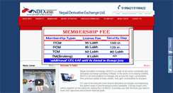 Desktop Screenshot of ndex.com.np